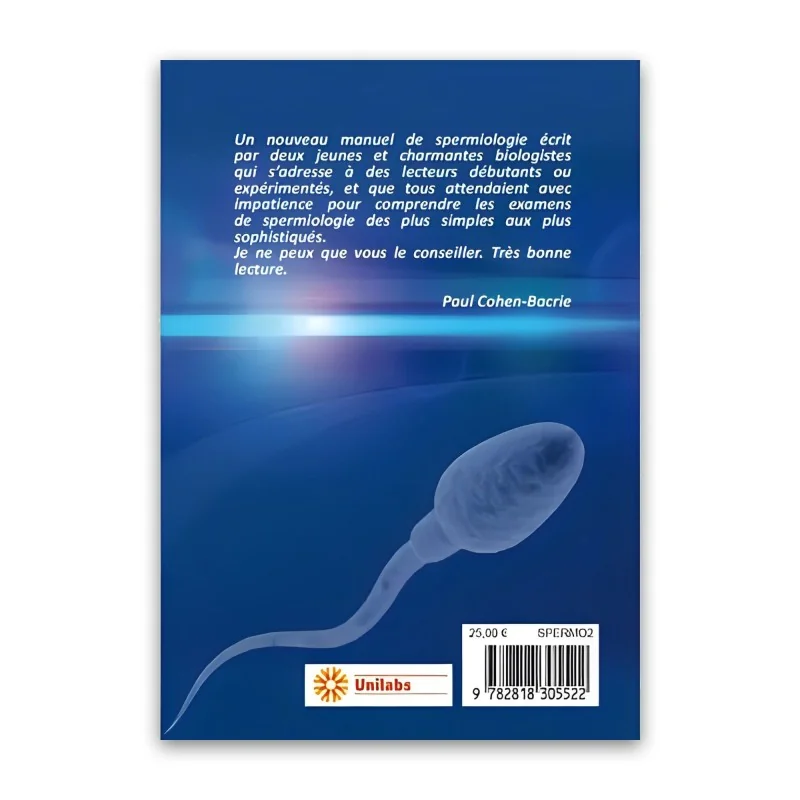 Location Manuel de spermiologie spécialisée Location Manuel de spermiologie spécialisée