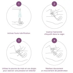 Gel intime en stick, hydratation douce - Aquafit Pré