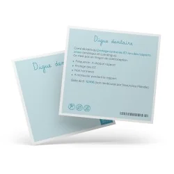 Digue dentaire Oralsafe Echantillon