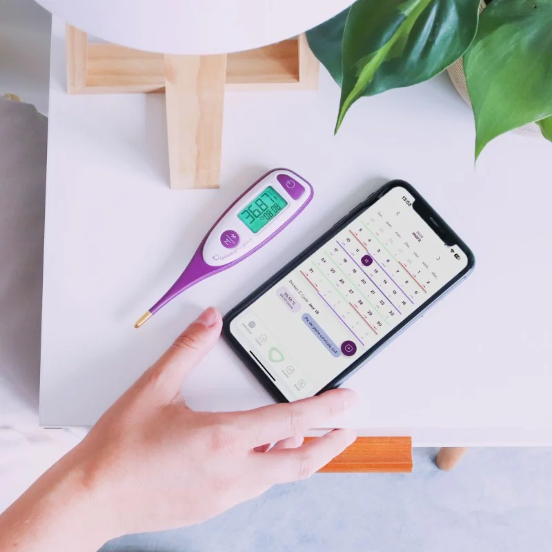 Thermomètre basal connecté Cyclotest mySense de démonstration Thermomètre basal connecté Cyclotest mySense de démonstration