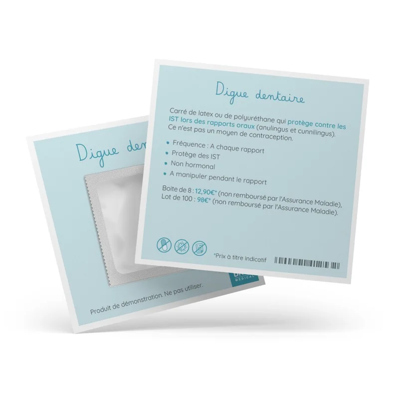 digue dentaire echantillon recto verso digue dentaire echantillon recto verso
