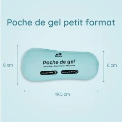 Poches de gel Ergonomique Bain dérivatif Petit Format