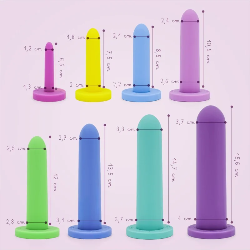 Pack dilatateurs vaginaux Intimate rose - Progressif Pack dilatateurs vaginaux Intimate rose - Progressif