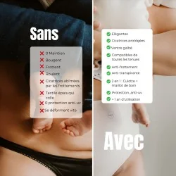 Culotte galbante taille très haute - Olympe