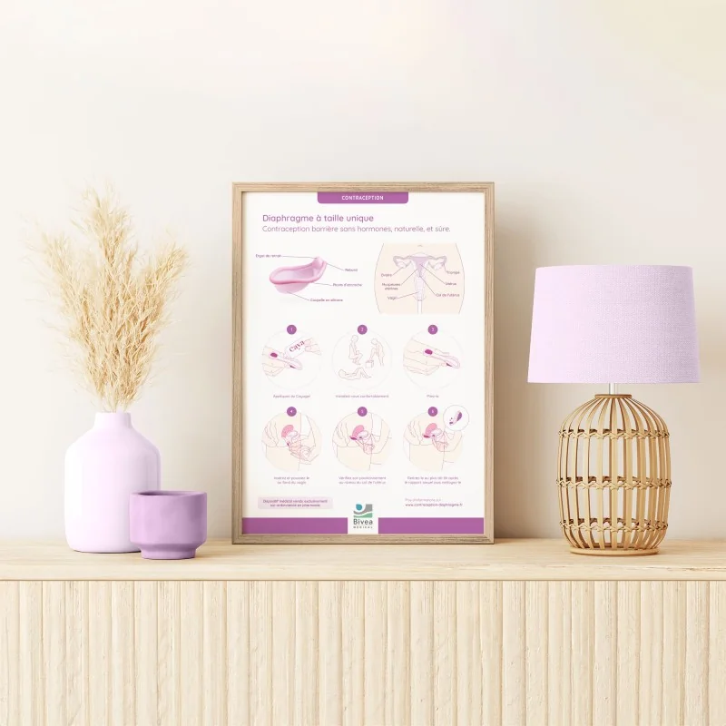 Poster A4 diaphragme Caya Poster A4 diaphragme Caya