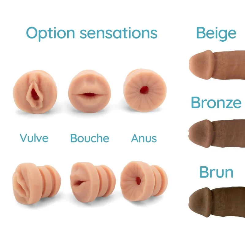 Hard packer 8 - Moyen, non circoncis de démonstration