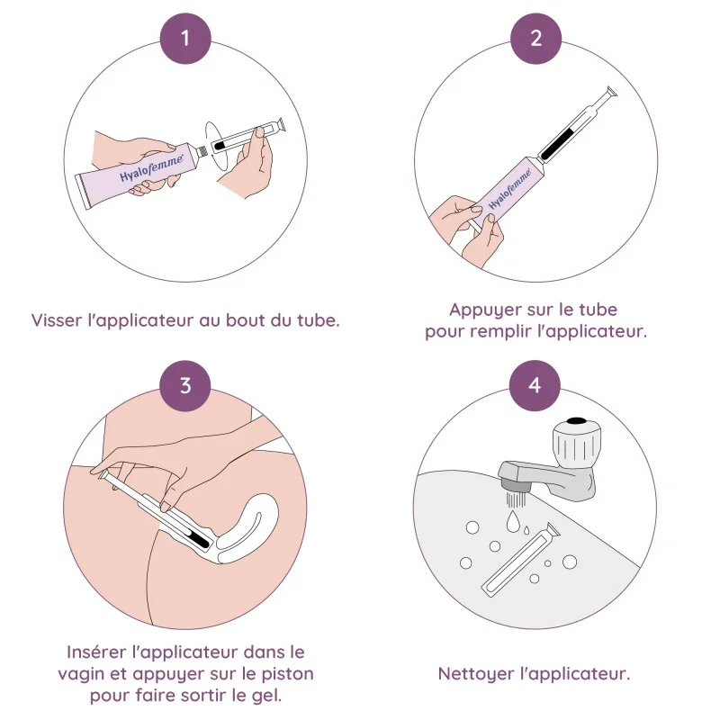 Hyalofemme gel vaginal hydratant à l'acide hyaluronique