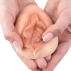 Lot de 4 vulves anatomiques en silicone