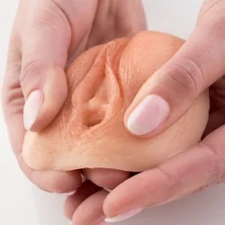 Lot de 4 vulves anatomiques en silicone