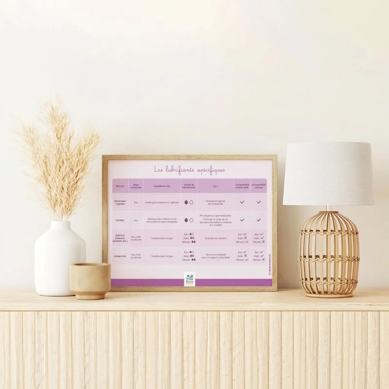 Tableaux des différents types de lubrifiants