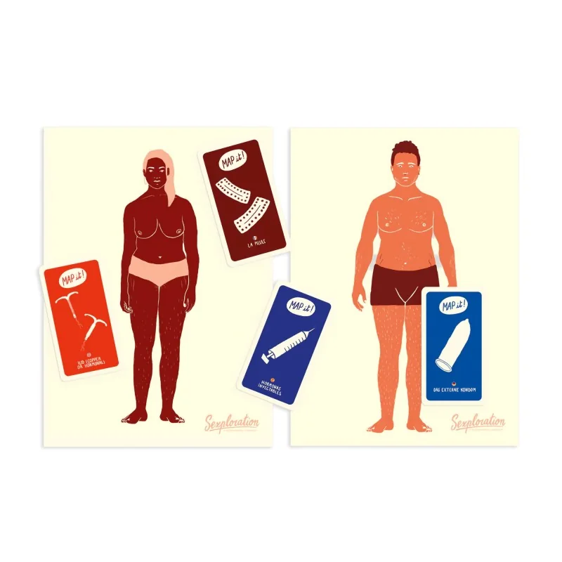 Jeu sur la contraception MAP it