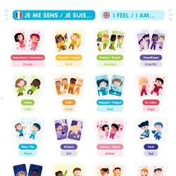 Jeu mémory sur les émotions
