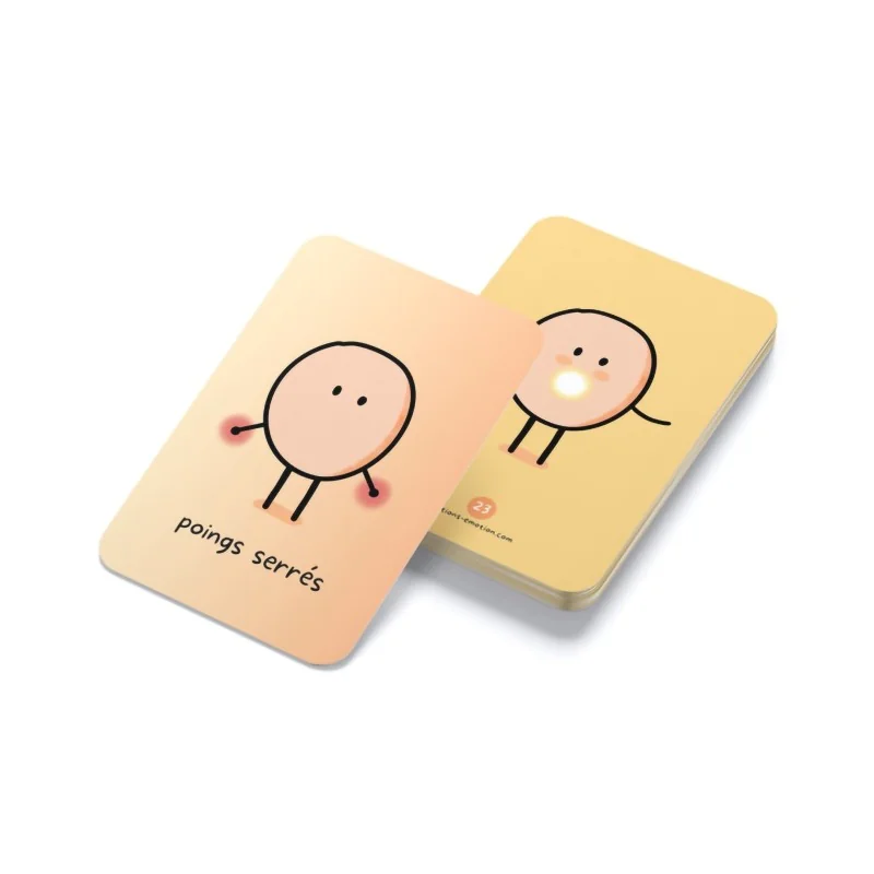 Jeu outil E.mot.ion 7 - Mes sensations corporelles Jeu outil E.mot.ion 7 - Mes sensations corporelles