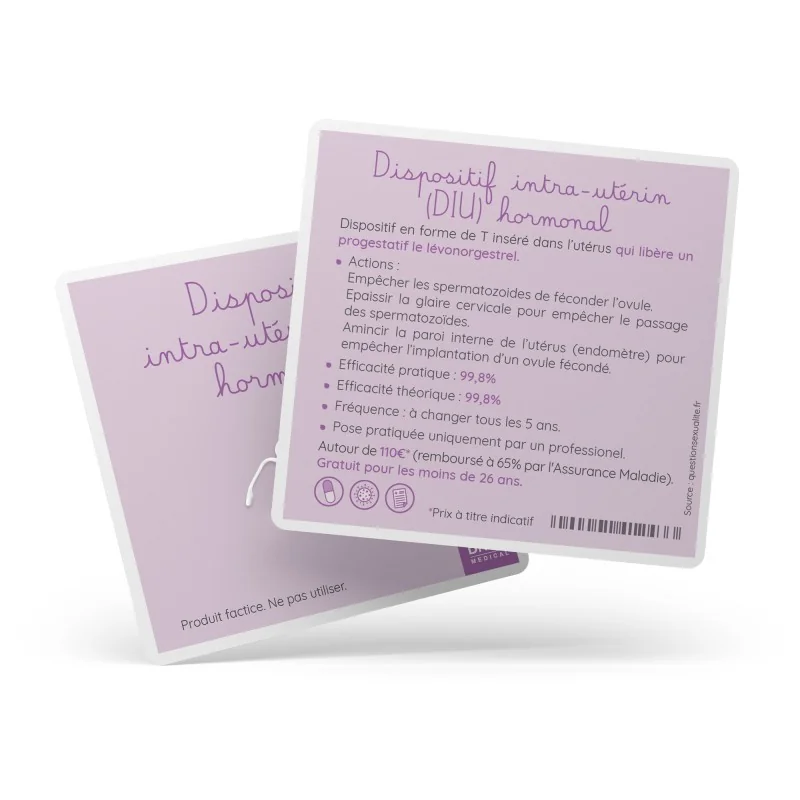 Kit éducatif contraception Kit éducatif contraception