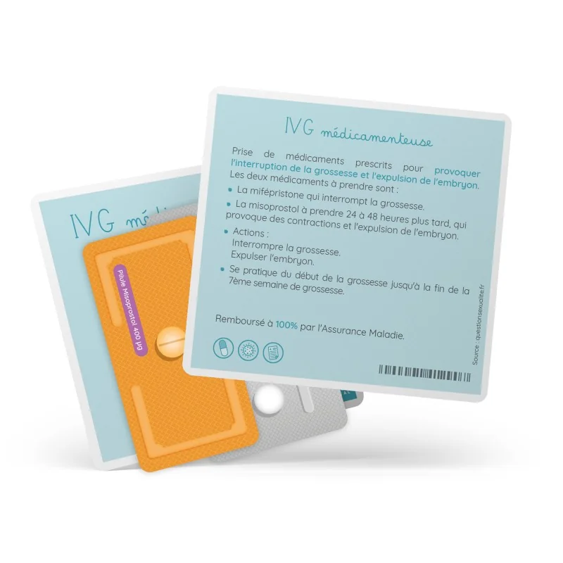 IVG médicamenteuse de démonstration