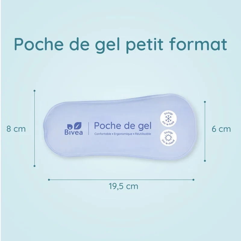 Poches de gel Ergonomique Bain dérivatif Petit Format Poches de gel Ergonomique Bain dérivatif Petit Format