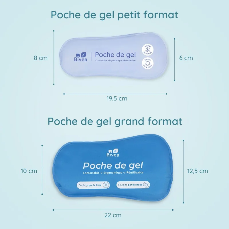 Routine Bain Dérivatif Jour et Nuit | poches de gel
