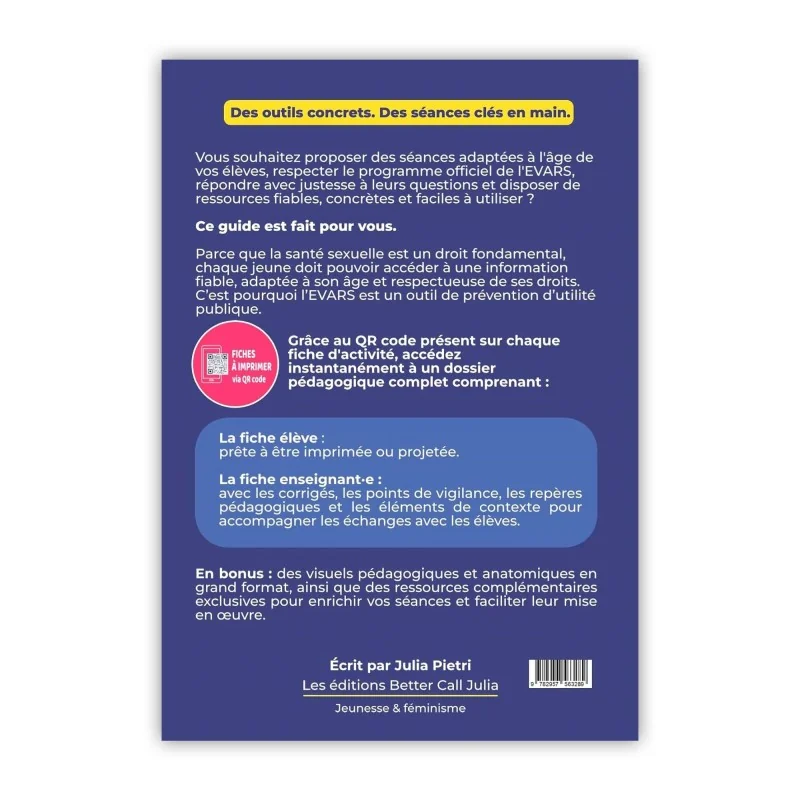 Livre Kit EVARS pour collège et lycée