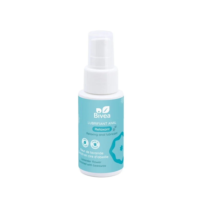 Lubrifiant anal relaxant à la lavande Bio