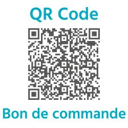 QR Code Bloc de bon de commandes Uro TTC