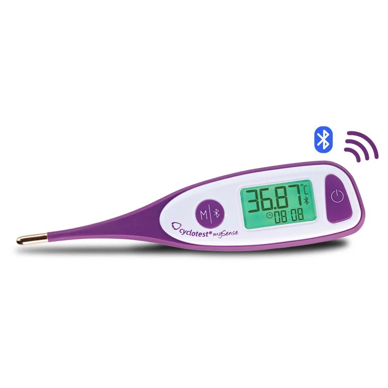 Thermomètre basal connecté Cyclotest mySense de démonstration